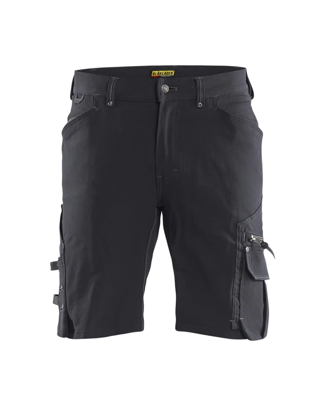 BLÅKLÄDER Craftsman Shorts Full Stretch Men 30R Dark Grey/Black