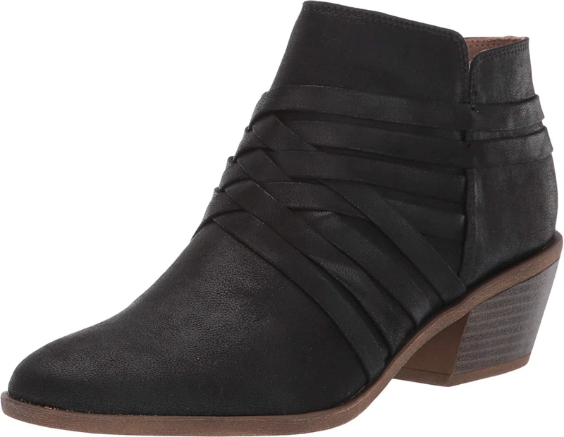 LifeStride Women's Bootie Ankle Boot, Black, 5.5 UK