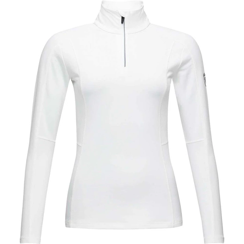 Rossignol W Classique 1/2 Zip Mid Layers - White, X-Large