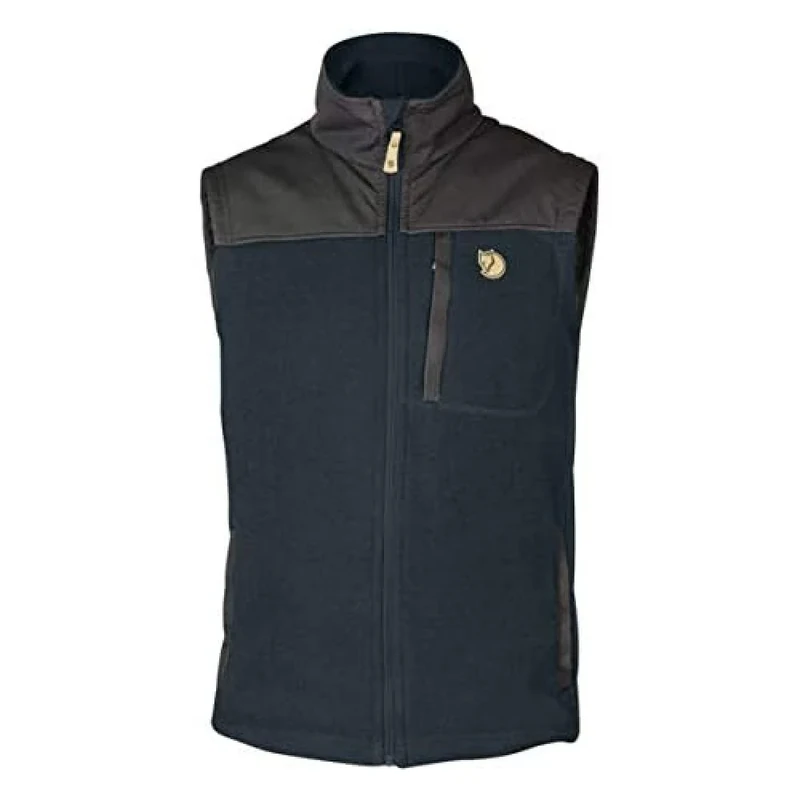 FJALLRAVEN F81727-555 Buck Fleece Vest M Dark Navy XS