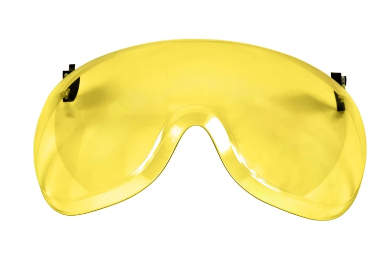 3M Short Visor for X5000 and X5500 Safety Helmet, Amber Anti-Fog Anti-Scratch Polycarbonate, X5-SV03-CE