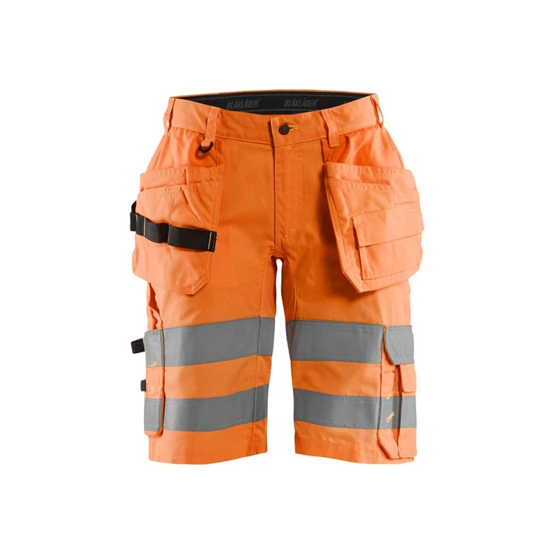 Blaklader 158618115300C52 High Vis Stretch Shorts Orange Size C52