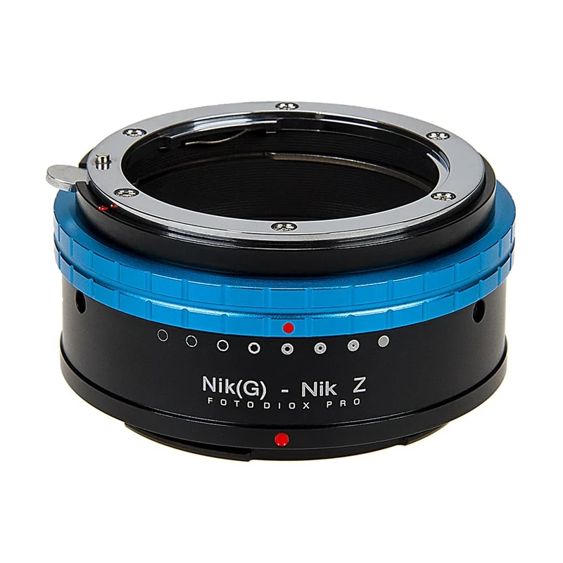 Fotodiox Pro Lens Mount Adapter Compatible with Nikon Nikkor F Mount G-Type D/SLR Lenses to Nikon Z-Mount Mirrorless Camera Bodies