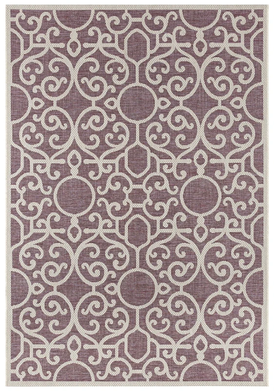 NORTHRUGS Bougari Nebo Rug, Lila Taupe, 140 x 200 cm