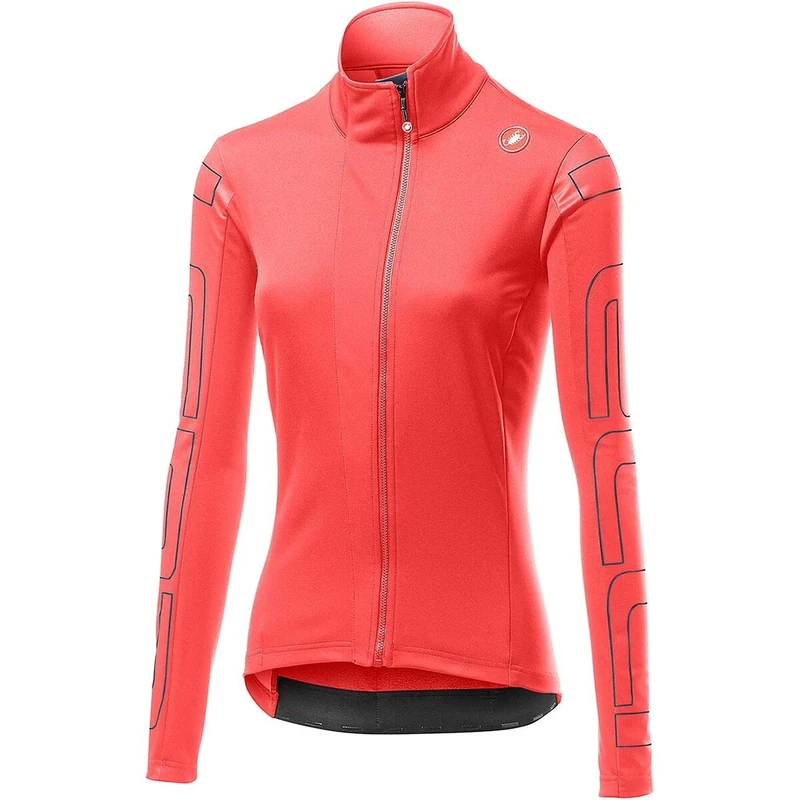 CASTELLI 4519539 TRANSITION W JACKET Jacket Women's Brilliant Pink/Dark Steel Blue S