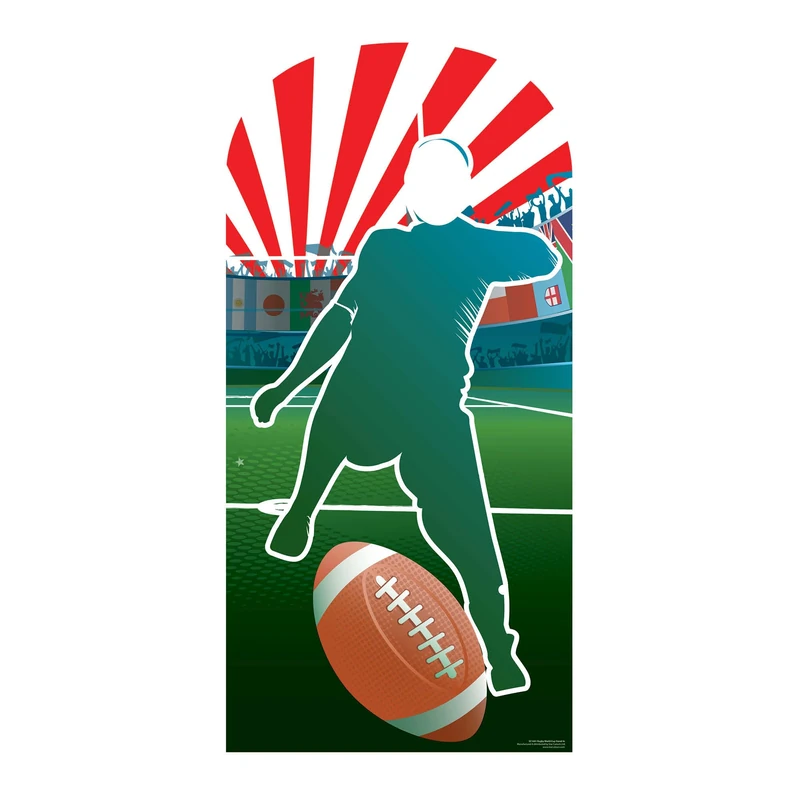 STAR CUTOUTS SC1441 Rugby World Stand-In Cardboard Cutout 185cm