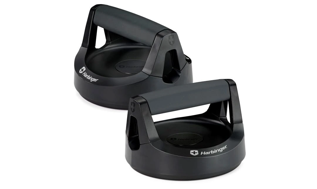 Harbinger Unisex's Pro Push Up Stands, Black, One Size