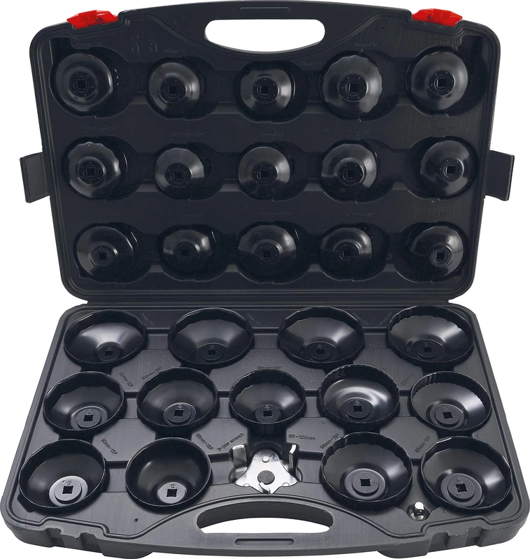 BGS Diy 9787 | Oil Filter Wrench Set | 30 pcs.