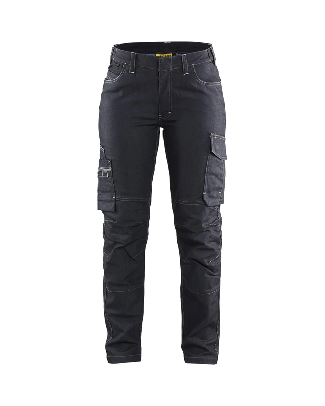 BLÅKLÄDER Ladies Service Trousers Denim Stretch 20R Navy Blue
