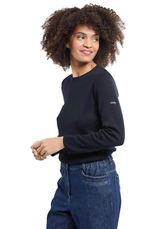 Armor Lux Women's Pontivy Sweater, Rich Navy, UK 12