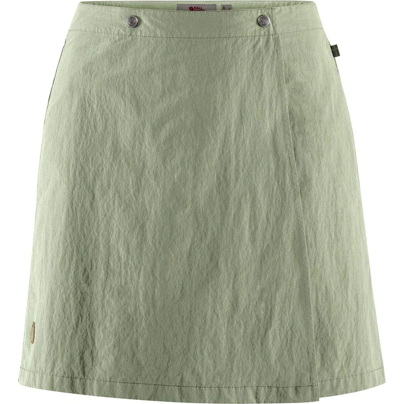 Fjällräven F84760-516 Travellers MT Skort, Women, Sage Green, 40