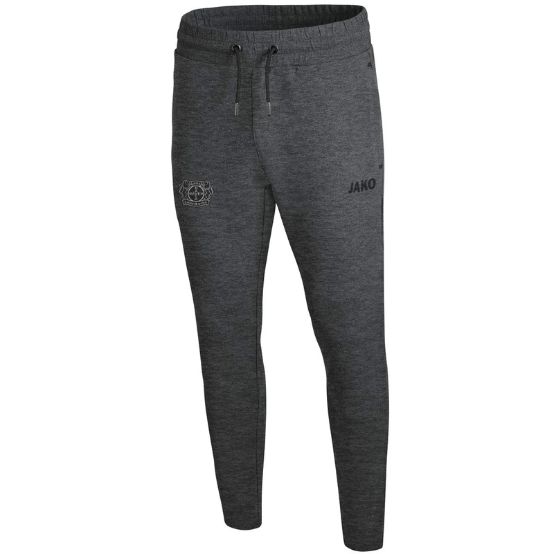 JAKO Women's Premium Basics (Season 19/20) Bayer 04 Leverkusen Jogging Bottoms, Mottled Anthracite