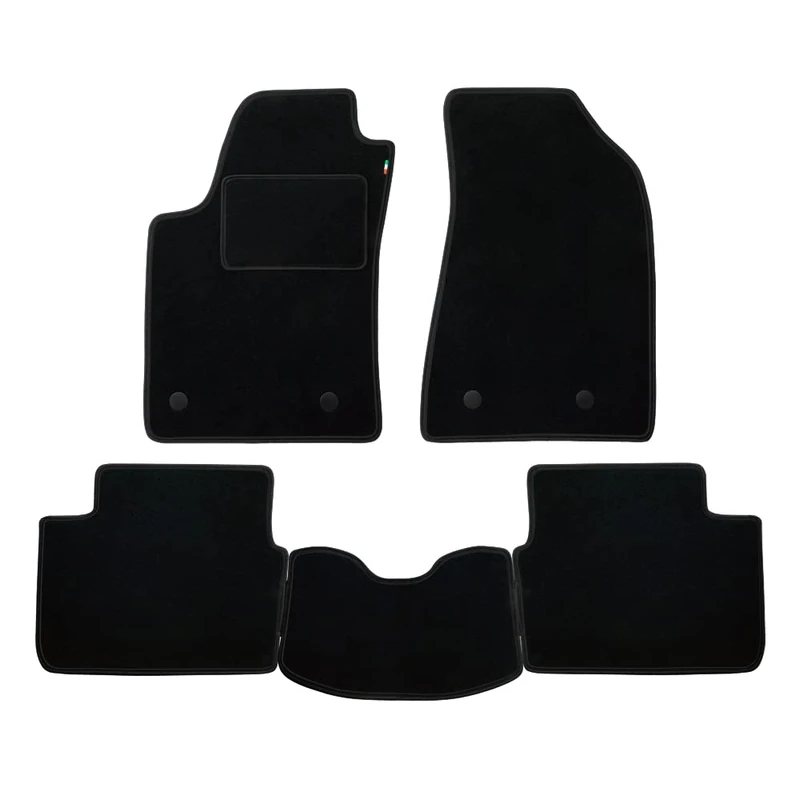 PROPOSTEONLINE Ferrari GTC 4 2015 Onwards Automotive Carpet Car Mat Set Black