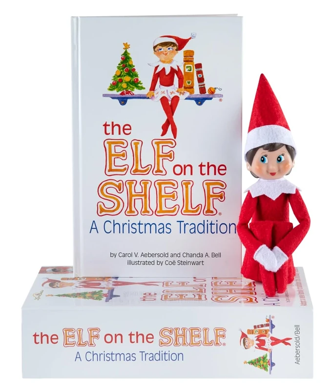 Exemplife The Elf on the Shelf Eine Weihnachtstradition | Deutsche Girl Christmas Tradition | Mädchen Elf