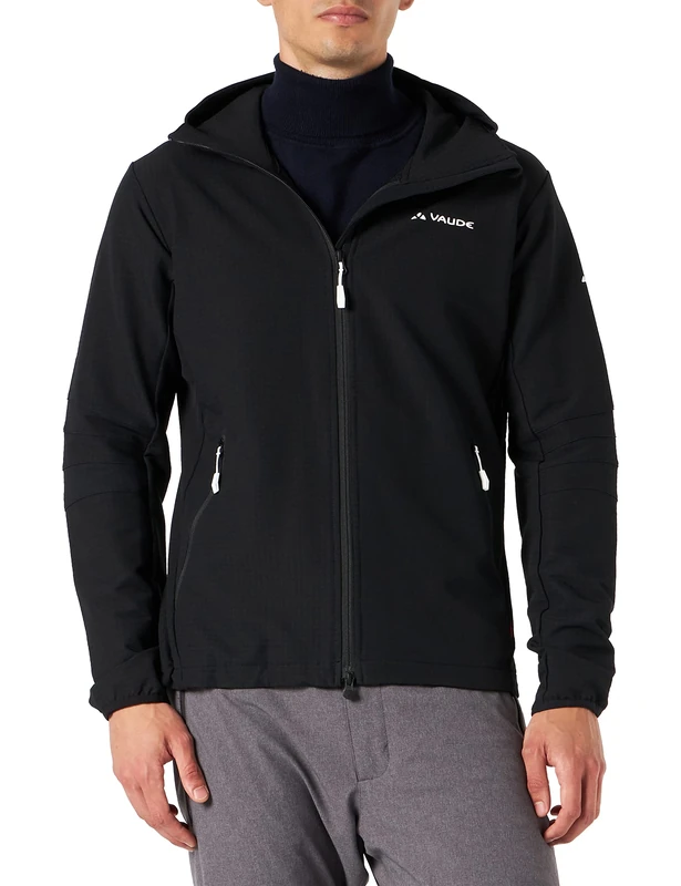 VAUDE Men's Croz Softshell Jacket - Black, Large