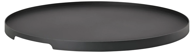 Round Single Metal Tray Diameter 35 cm