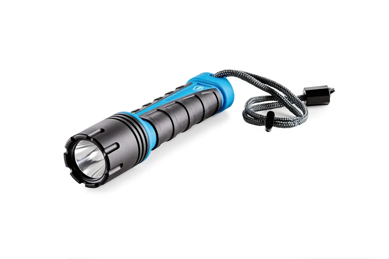 550 Lumen LED Polymer Recharge. Handheld Flashlight