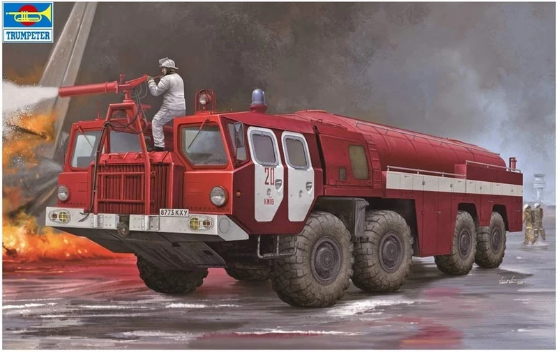 Trumpeter 1:35 - Airport Fire Truck AA-60 (MAZ-7310) 160.01