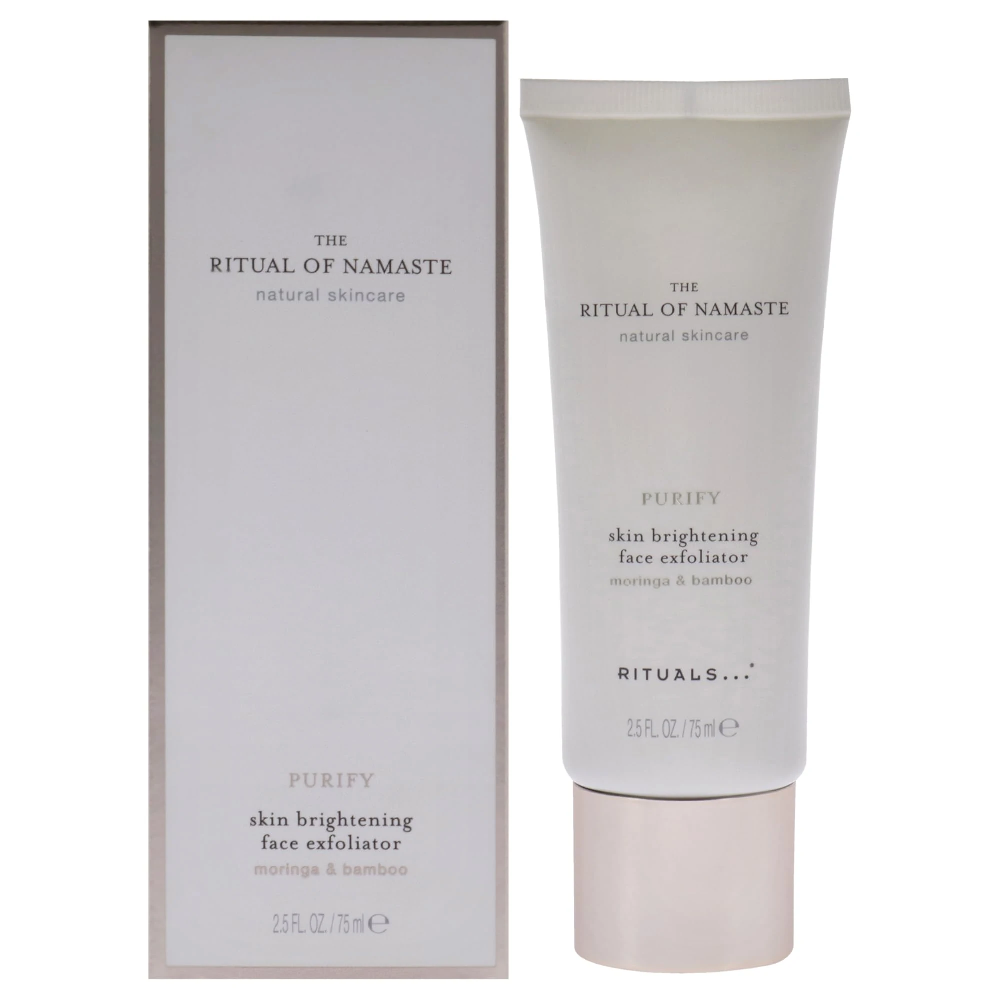 RITUALS The Ritual of Namasté Skin Brightening Face Exfoliator, Purify Collection, 75 ml