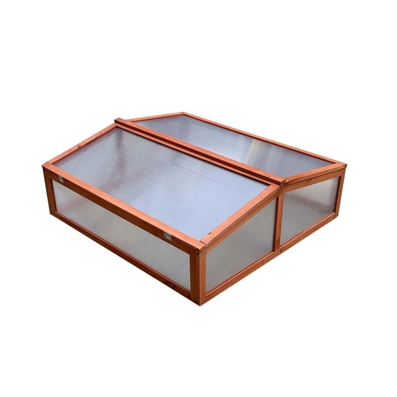 Gardiun Wooden Greenhouse Wood/Polycarbonate