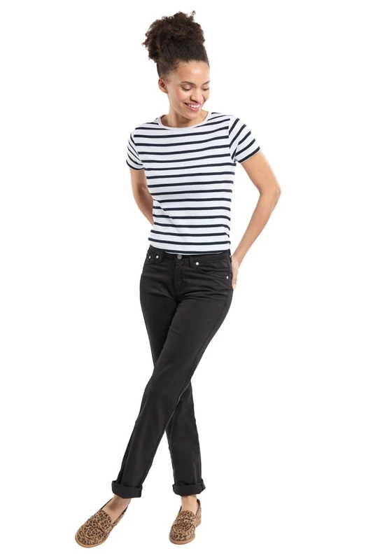 Armor Lux Women's Trimaran Dress Pants, Black, XL - Image 1