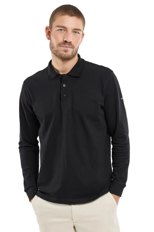 Armor Lux Men's Hanvec Sweater, Black, L - Image 1