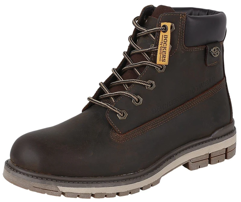 Dockers by Gerli Men's Classic Boots, brown, 10 UK - Image 1