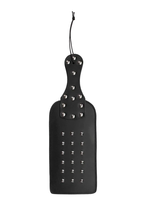 Ouch! by Shots - Pain - Padded Paddle - Black - Image 1