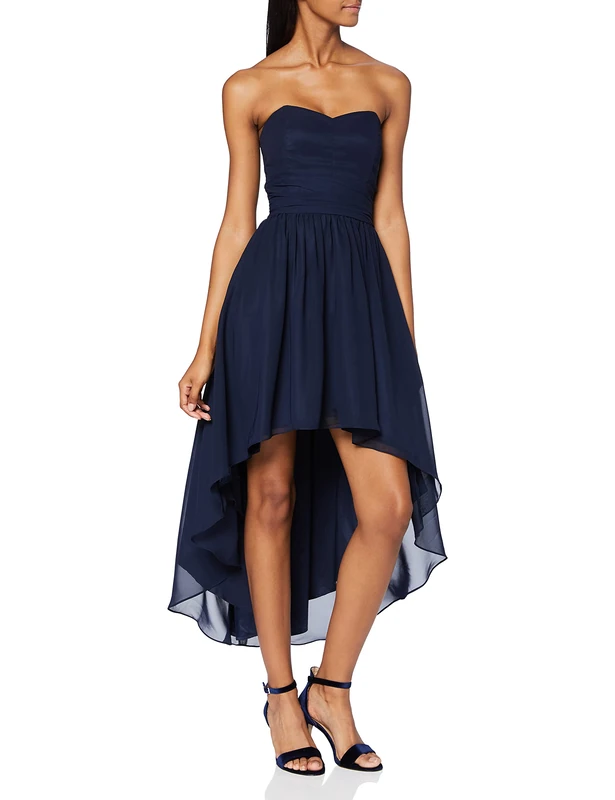 Evening Jive Women's 005337-81 Strapless Wedding Dresses, Blue (Blue), 12 (Manufacturer Size:M)