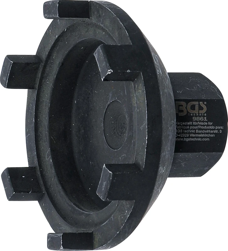 BGS 9861 | Differential Groove Nut Key | external tooth | for Mercedes-Benz 72 mm