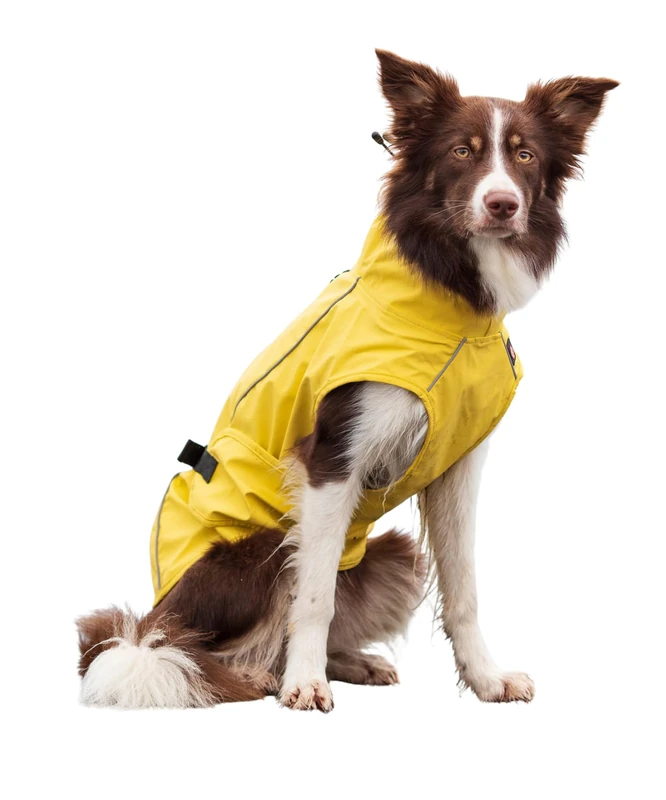 Trixie 67975 Vimy Raincoat, Yellow, 62 cm