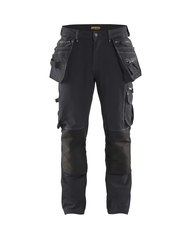 BLÅKLÄDER Craftsman Trousers Full Stretch Men 42R Dark Grey/Black