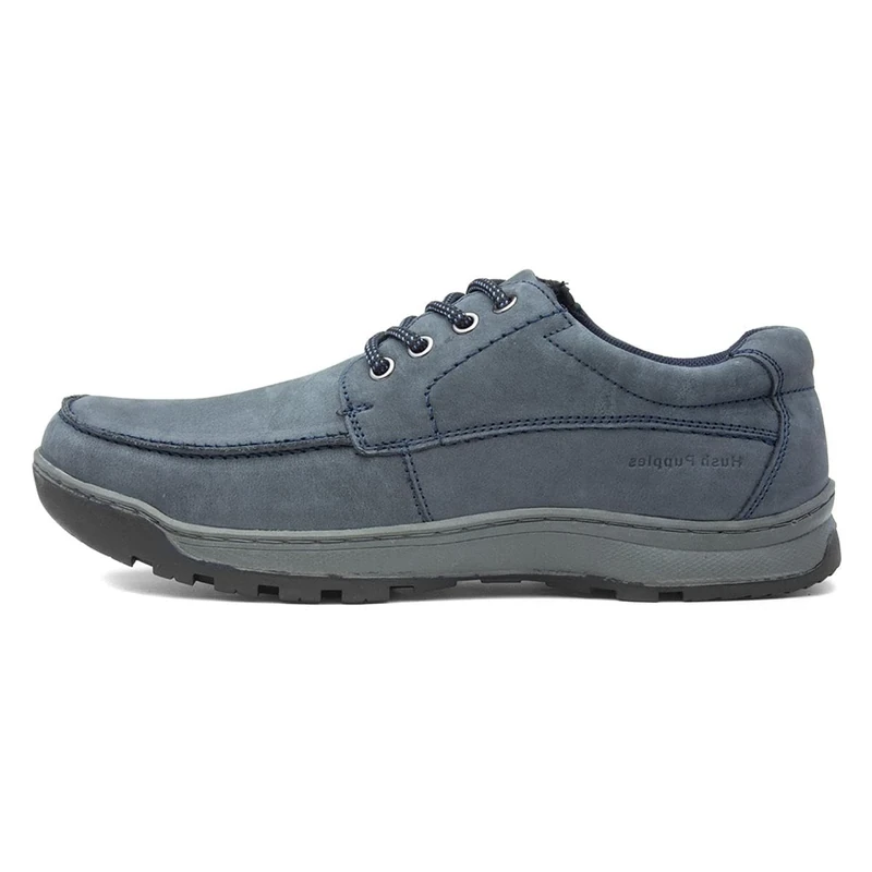 Hush Puppies Men's Tucker Derbys, Blue Navy Nubuck Navy, 12 UK