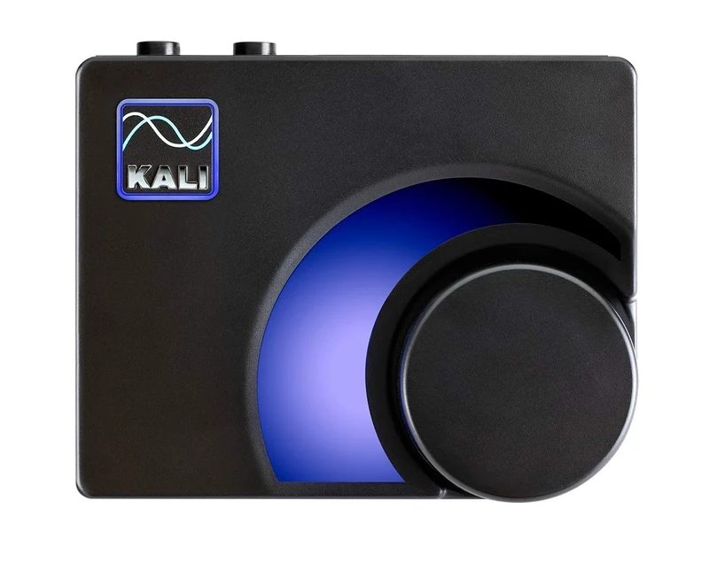Kali Audio MV-BT Professional Monitor Controller & Bluetooth Receiver - Wireless Audio Transmitter (Bluetooth Adapter, XLR / 6.3 mm jack stereo output, LED meter) black