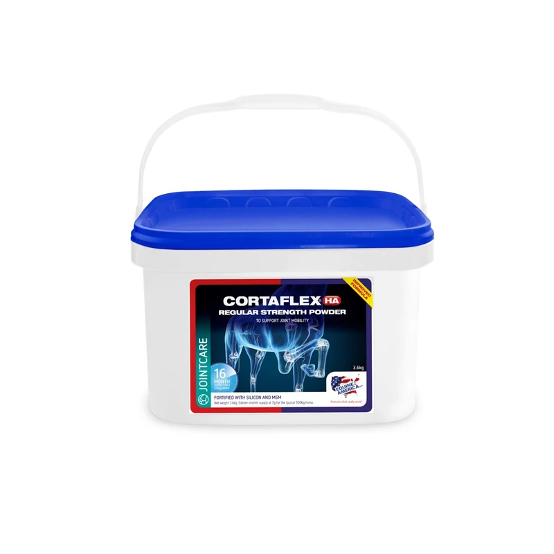 Equine America Cortaflex Regular Strength Powder | Premium Ready To Use Horse & Pony Supplement | Comprehensive Support For Joints & Mobility | 3.6kg