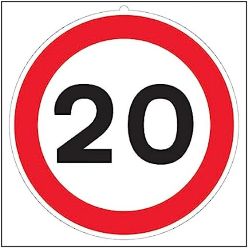 20MPH w/channel - 3mm AlumComp RA1 Anti Graffiti - 600x600mm