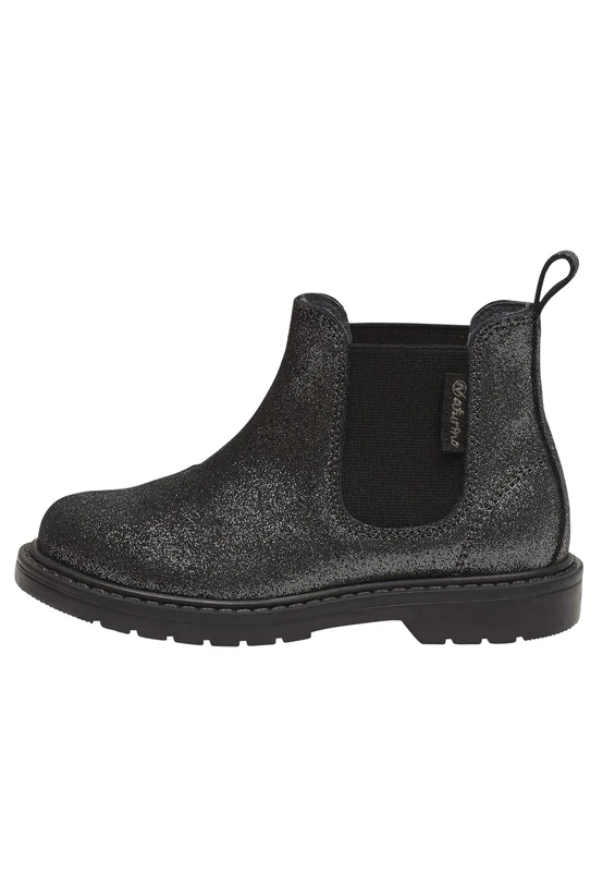 Naturino Piccadilly-Velour Ankle Boots Silver 35