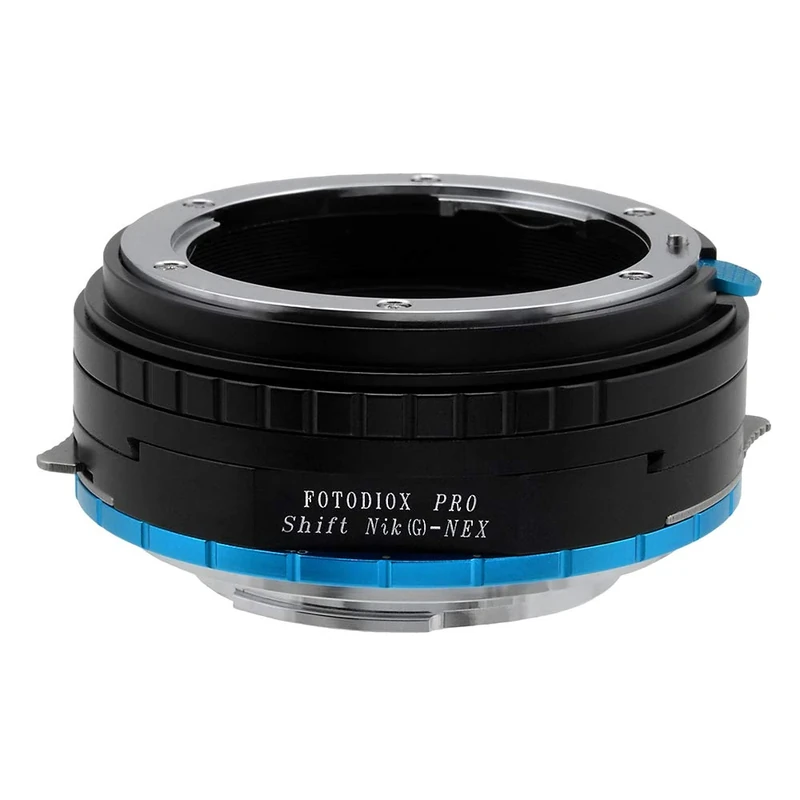 Fotodiox Pro Shift Lens Mount Adapter Compatible with Nikon F-mount G-Type Lenses to Sony E-Mount Cameras