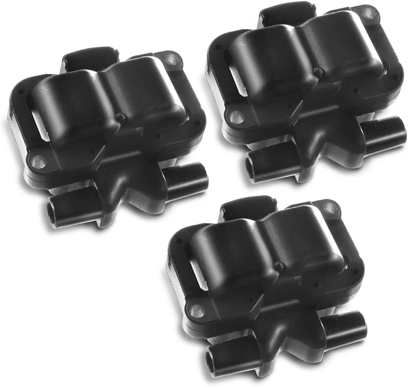 3x Ignition Coil Compatible with Cabrio Fortwo City Coupe Crossblade 450 Roadster 452 I3 0.6L 0.7L 1998-2007 A1601587703