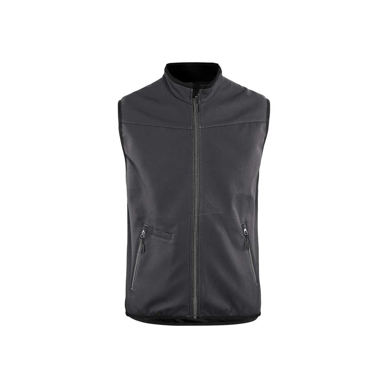 Blaklader 385025169699XS Softshell Gilet, Medium Grey/Black, Size XS
