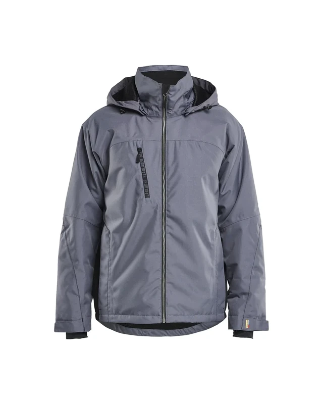 Blaklader 489019779699XS Lightweight Lined Functional Jacket, Medium Grey/Black, XS
