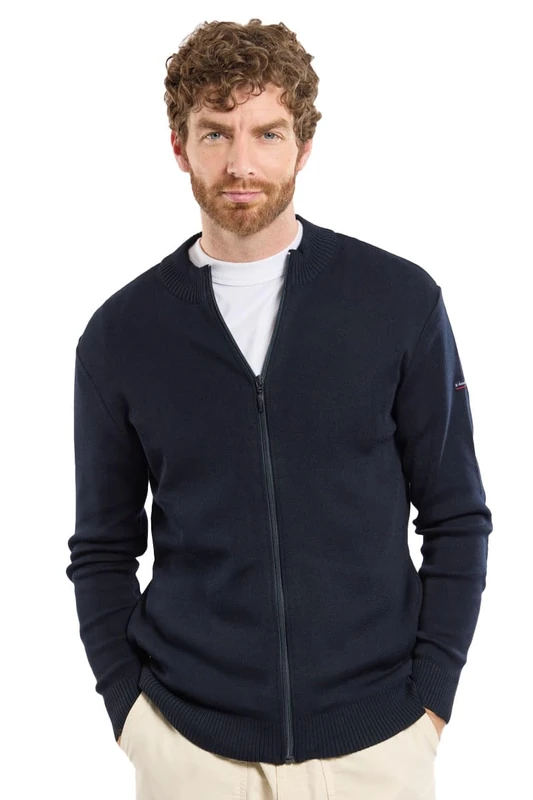 Armor Lux Men's Erdeven Sweater, Rich Navy, XXL
