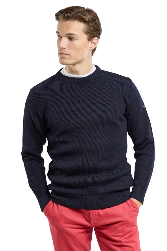 Armor Lux Camaret Men's Sweater - Blue - XX-Large
