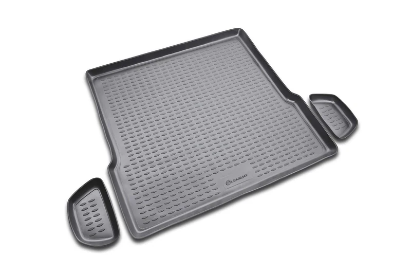 Element EXP.NLC.41.05.B10 Tailored Fit Rubber Boot Liner Protector Mat for Renault Logan (I), 2004-2015, Saloon, with inserters, 3 pcs