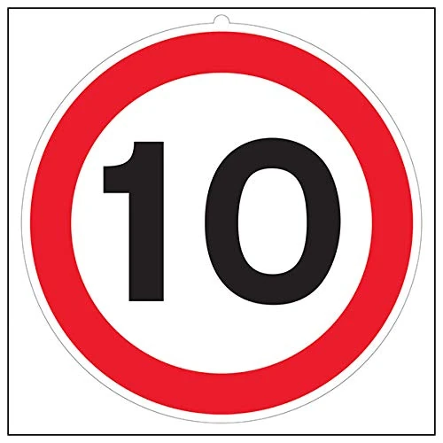 V Safety 10Mph - 3mm Alumcomp Ra1 Anti Graffiti - 600x600mm