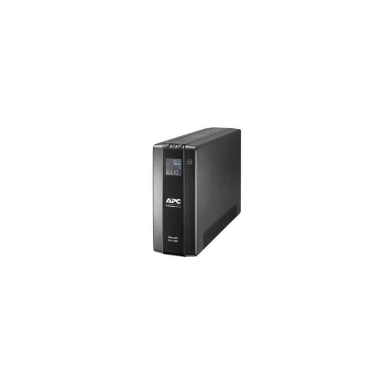 APC by Schneider Electric Back UPS Pro - BR1300MI - UPS 1300VA (8 IEC Outlets, LCD Interface, 1GB Dataline Protection)