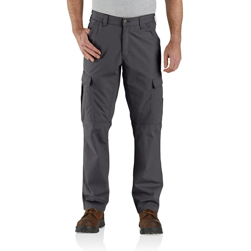 Carhartt Men's Force Relaxed Fit Ripstop Cargo Work Pant, Shadow, W33/L30