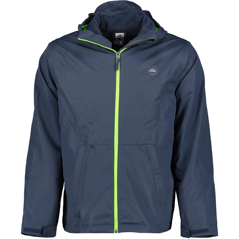 Mckinley Justin Double Jacket Kids Double Jacket - Navy Dark/Green Lime, 176