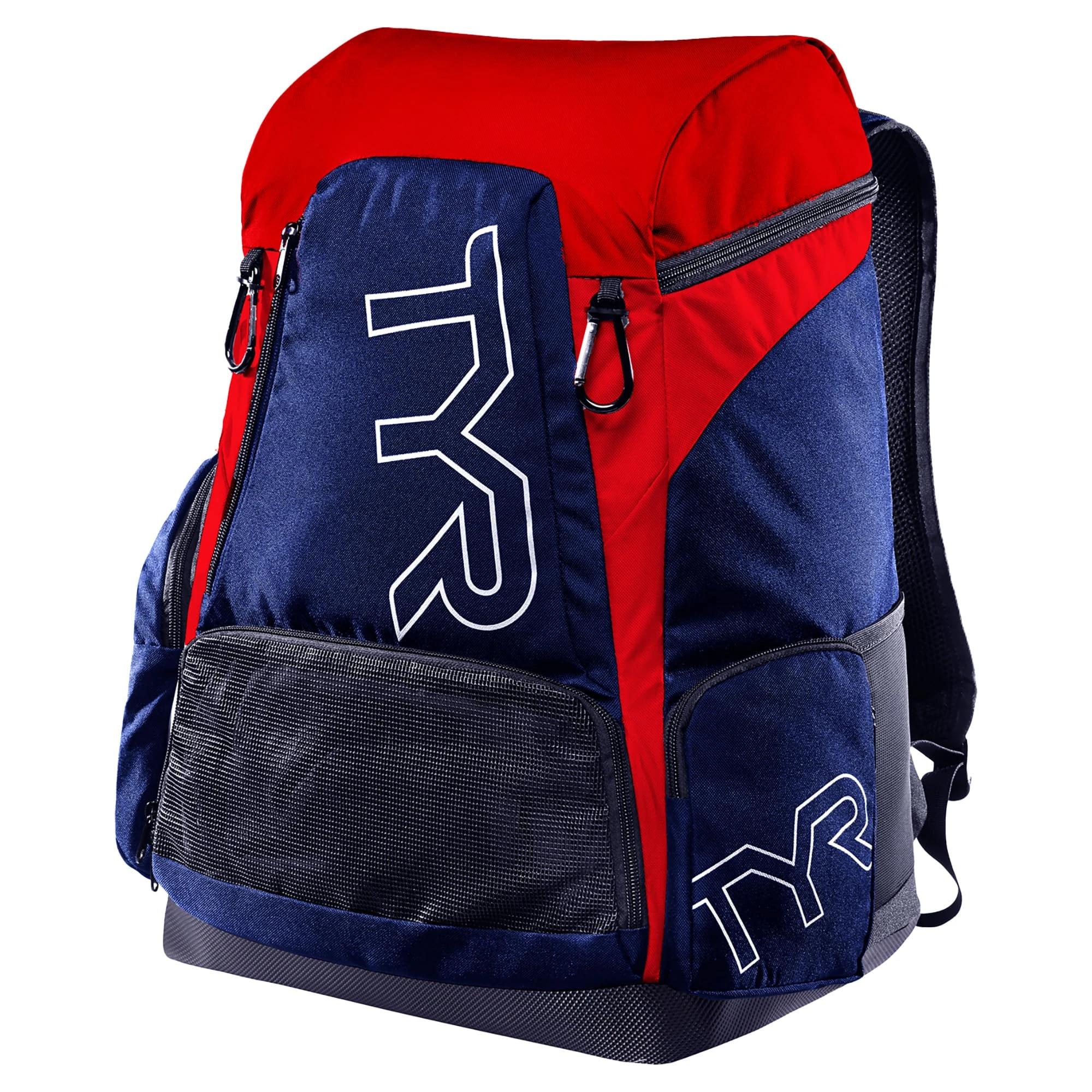 TYR Unisex Alliance Backpack - Navy Red, 45 Litre