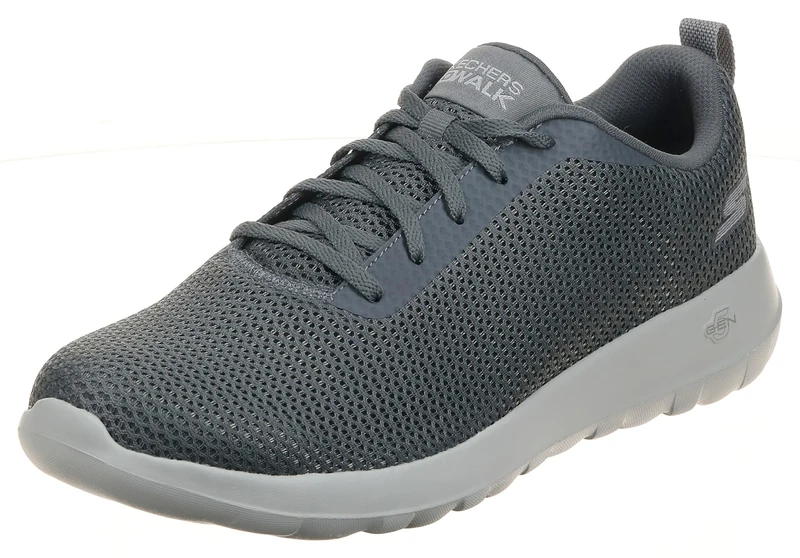Skechers Men's Go Walk Max – Effort Sneaker, Grey Charcoal, 11 UK Narrow